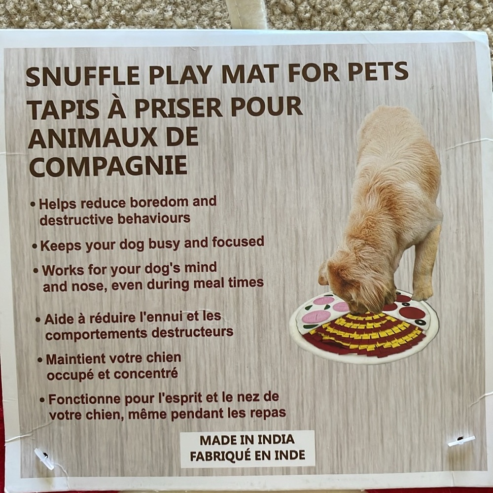 Fun snuffle play mat for your pet - Picture 2 of 7